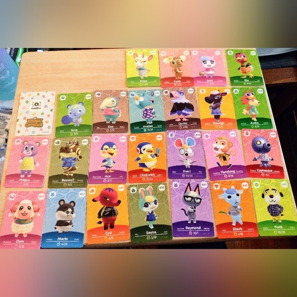Amiibo Card Nintendo 23 PC Animal Crossing Judy Collectibles Kids - Picture 1 of 12